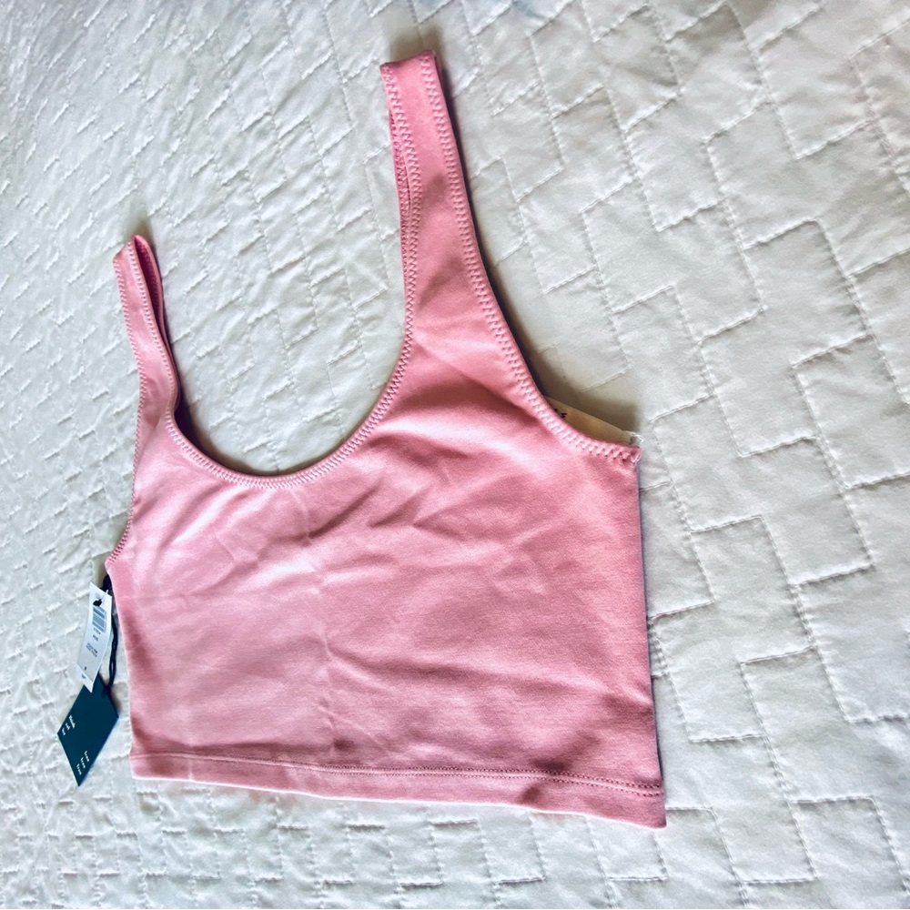 ARITZIA WILFRED FREE KOS Tank In Polka Pink M NWT - Picture 7 of 12